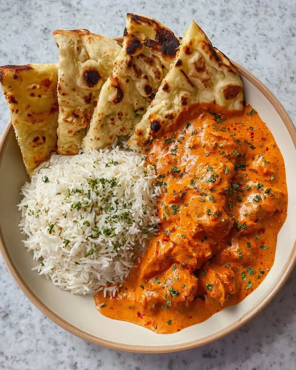 Butter Chicken with Naan